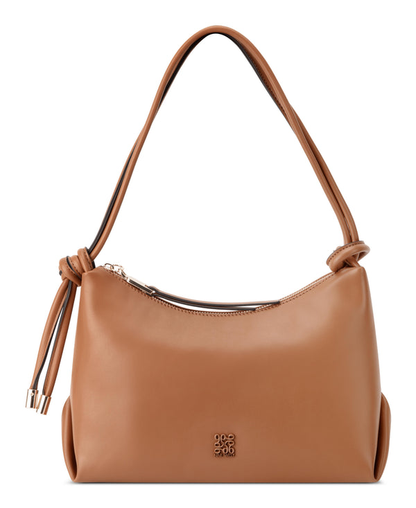 Nine West Handbags ORALIE TOP ZIP SHOULDER BAG BRANDY - Nine West