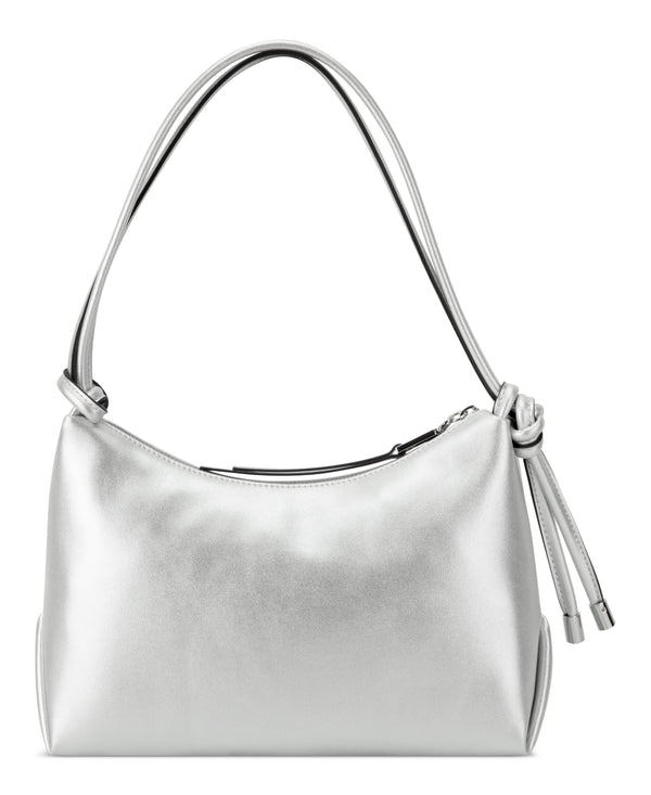 Nine West Handbags ORALIE TOP ZIP SHOULDER BAG SILVER - Nine West