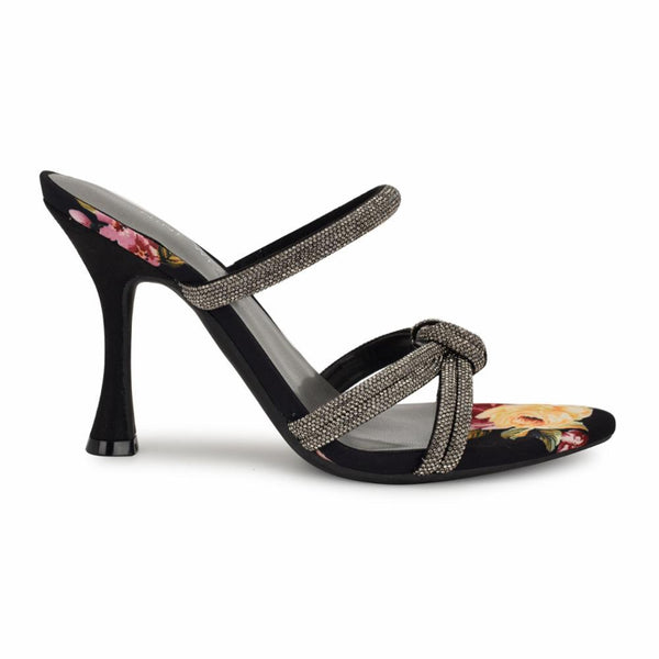 Nine West UNELA5 BLACK DIAMOND+CLEAR/BLACK/GLAS - Nine West Canada