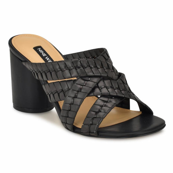 Nine West WENEA3 BLACK/JC WOVEN PUTPU - Nine West Canada