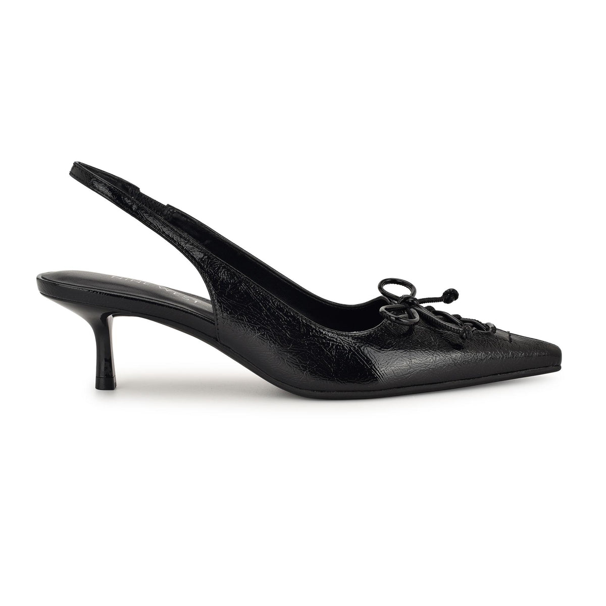 Nine West AKALA3 BLACK/NEW SOFT CRINKLE PATENT