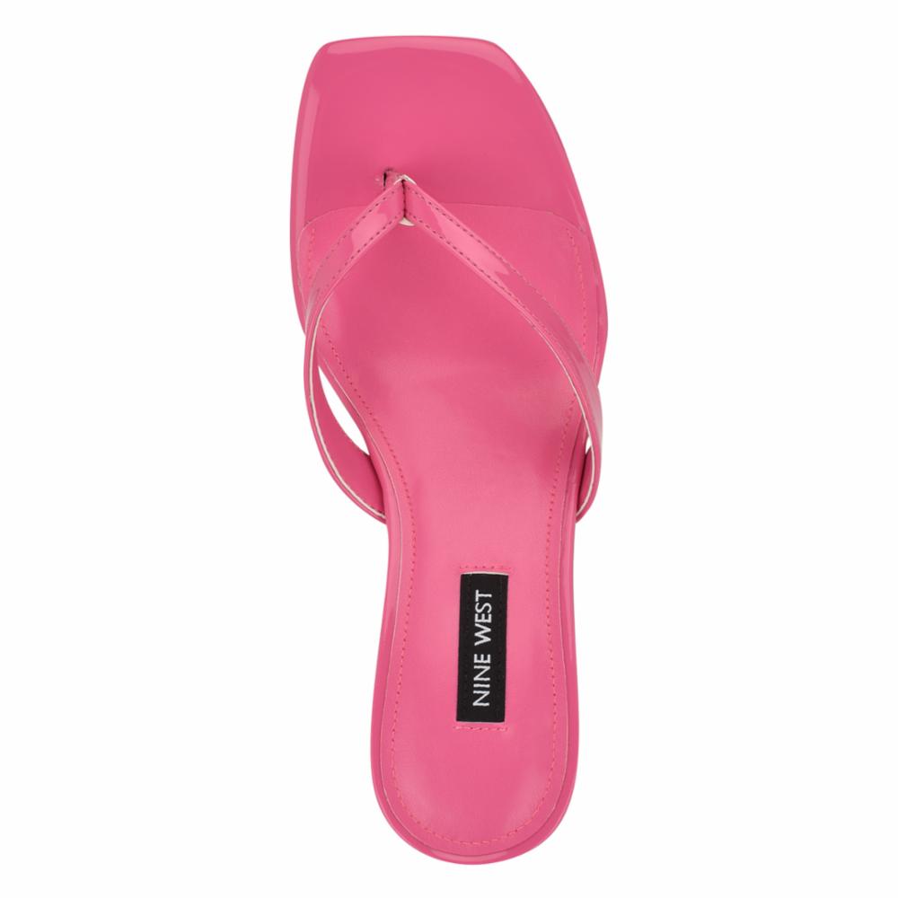 Nine West ANDELA3 NEON PINK9/NEON SLEEK PATENT P