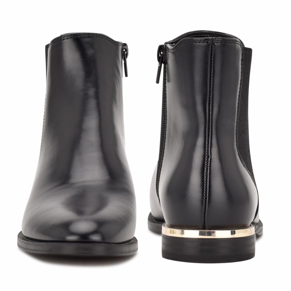 Nine West ARIBEL3 BLACK/BLACK CITY CALF PU/GORE