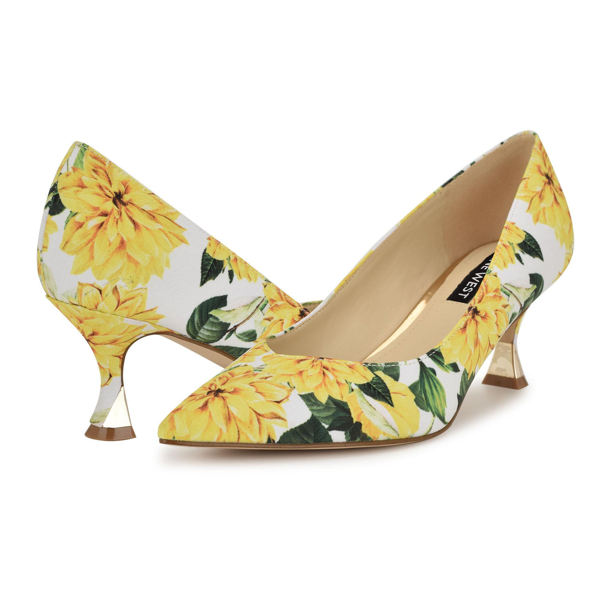 Nine West ARIELLA2 YELLOW MULTI/YELLOW ROSE ON PO