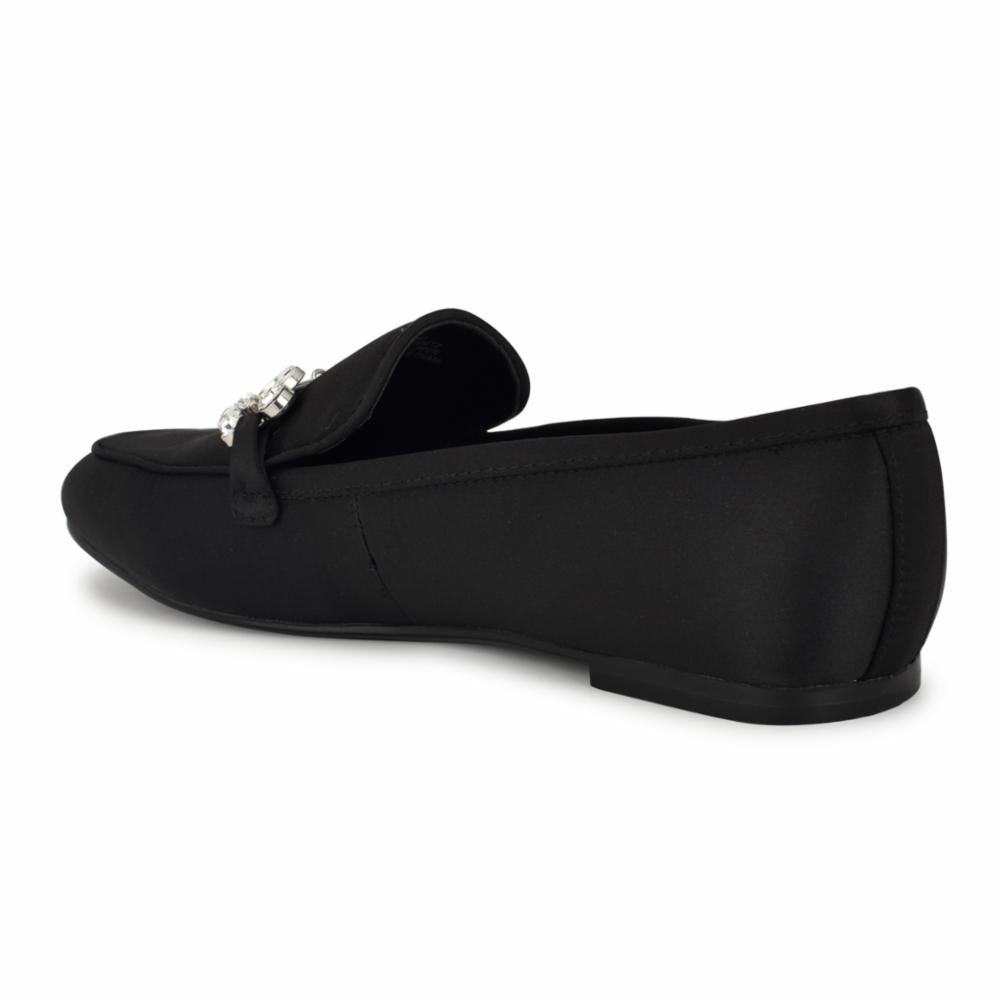 Nine West BENNIT2 BLACK/CRYSTAL SATIN