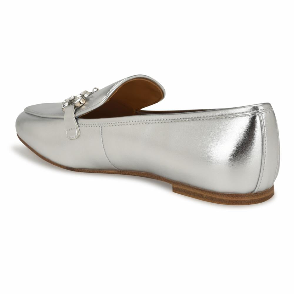 Nine West BENNIT3 SILVER/LAMINATO SOFT PU WITH F