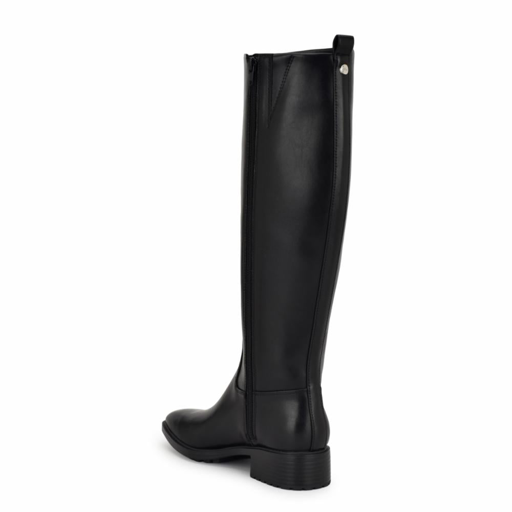 Nine West BLONDY3 BLACK/SATINS PU S10278