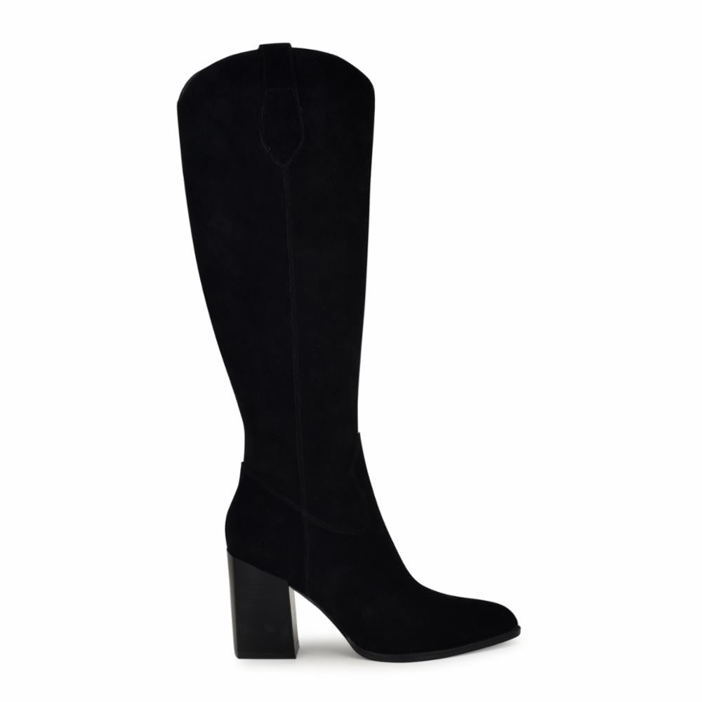 Nine West BROMWEL BLACK/RICH SUEDE (GR)