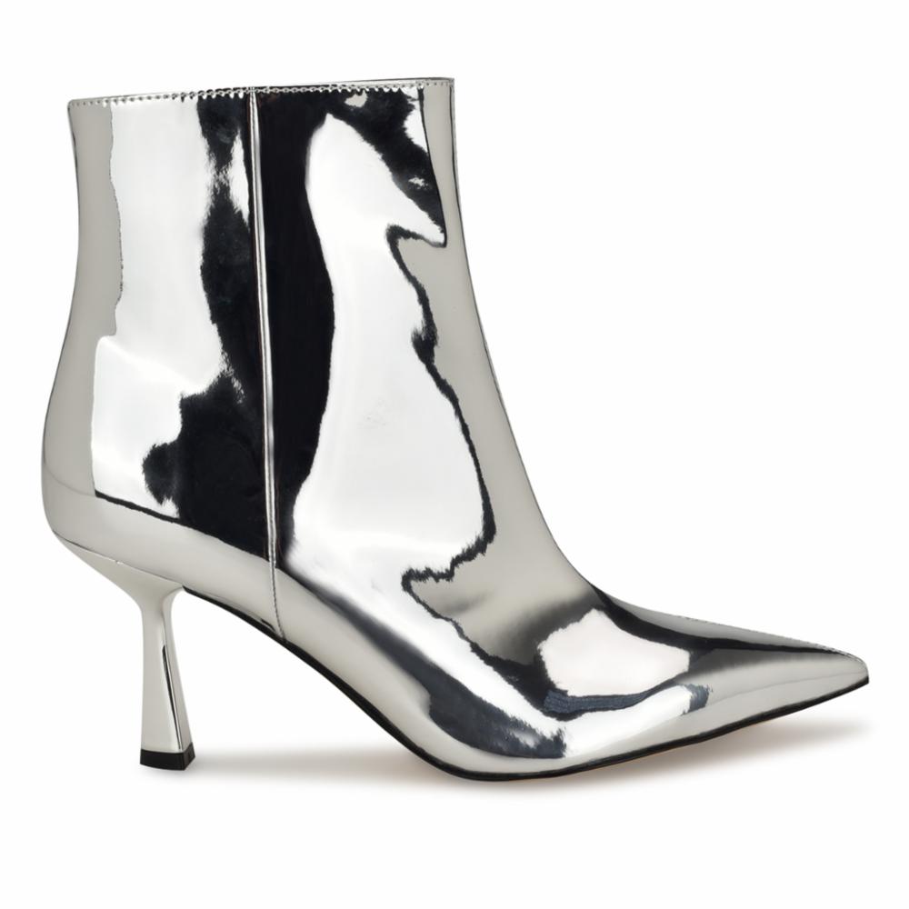 Nine West BUNIE3 SILVER02/SUPERIOR MIRROR PU CM