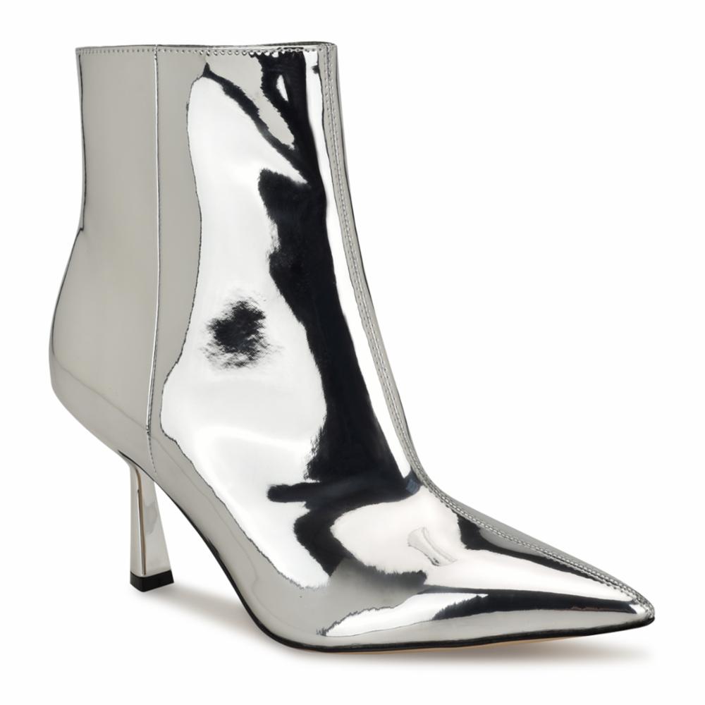 Nine West BUNIE3 SILVER02/SUPERIOR MIRROR PU CM