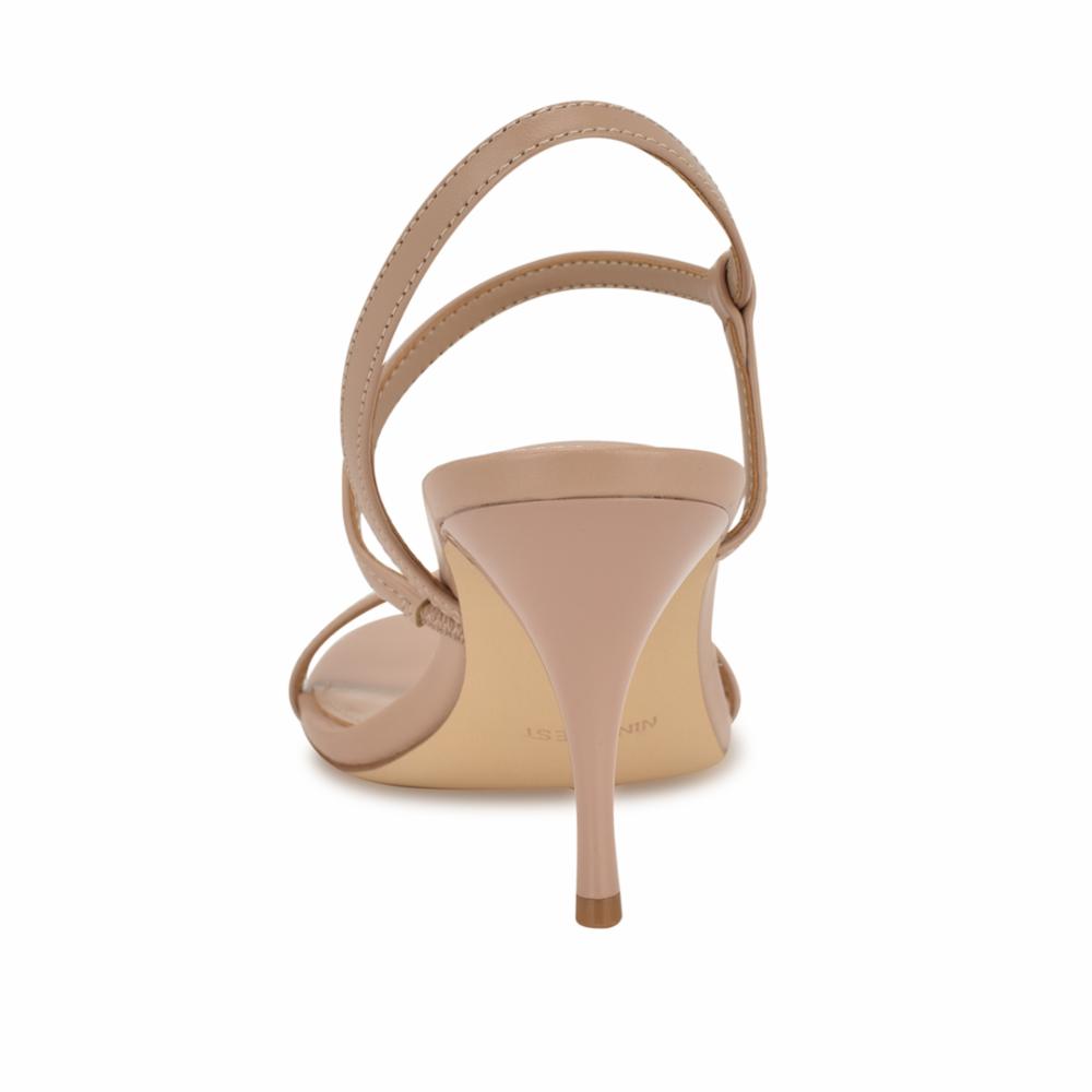 Nine West CAROLYN3 BARELY NUDE/SUPER NAPPA PU