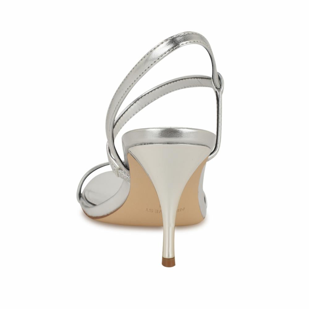 Nine West CAROLYN3 MOUTON CATIONIQUE ARGENT/METALLIQUE