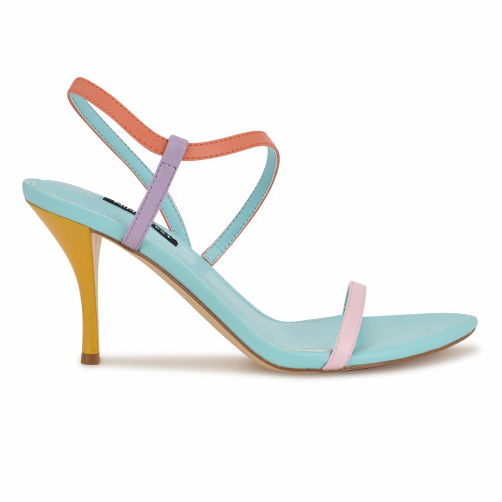 Nine West CAROLYN3 PRETTY PINK/MANGO/SPRING LAVEN