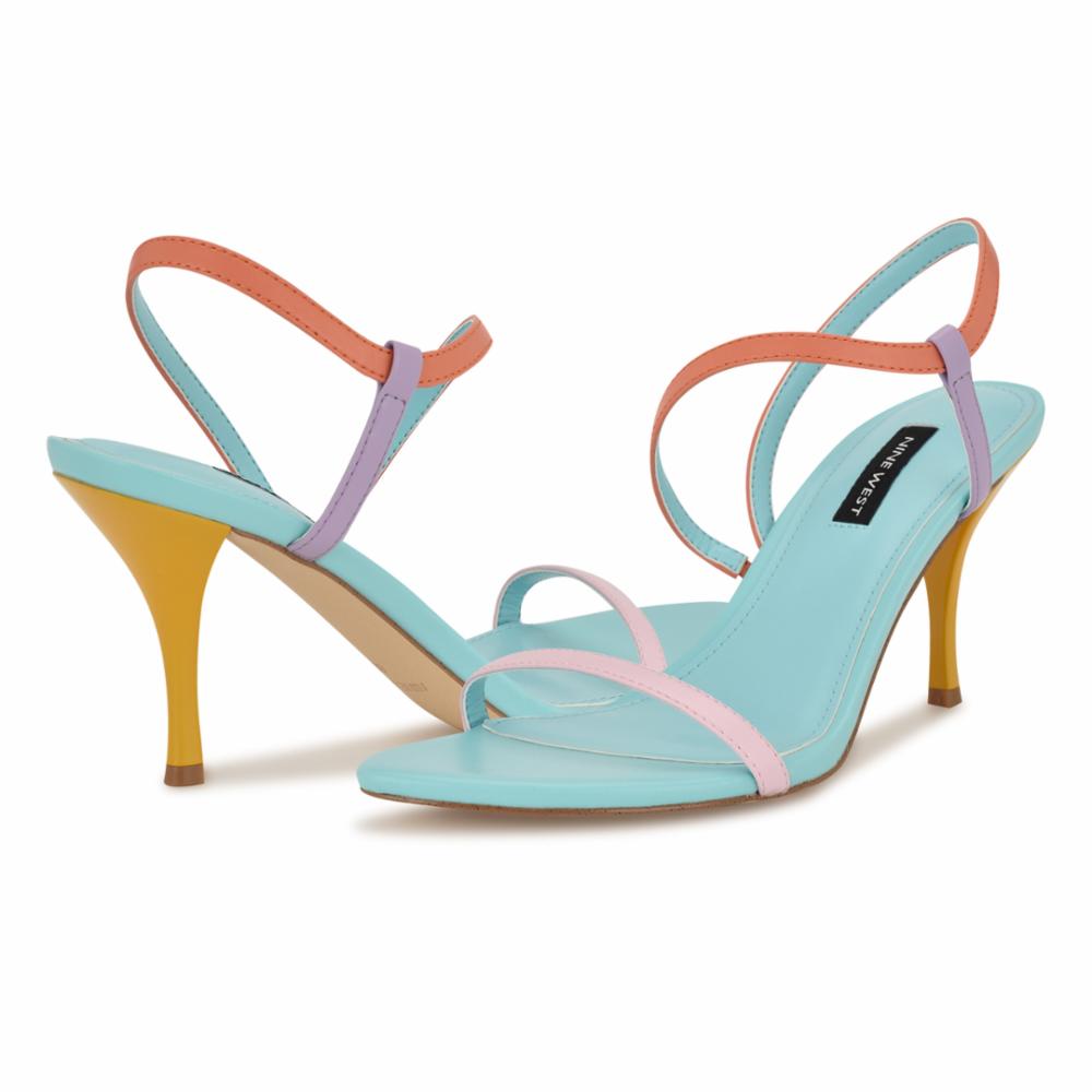 Nine West CAROLYN3 PRETTY PINK/MANGO/SPRING LAVEN