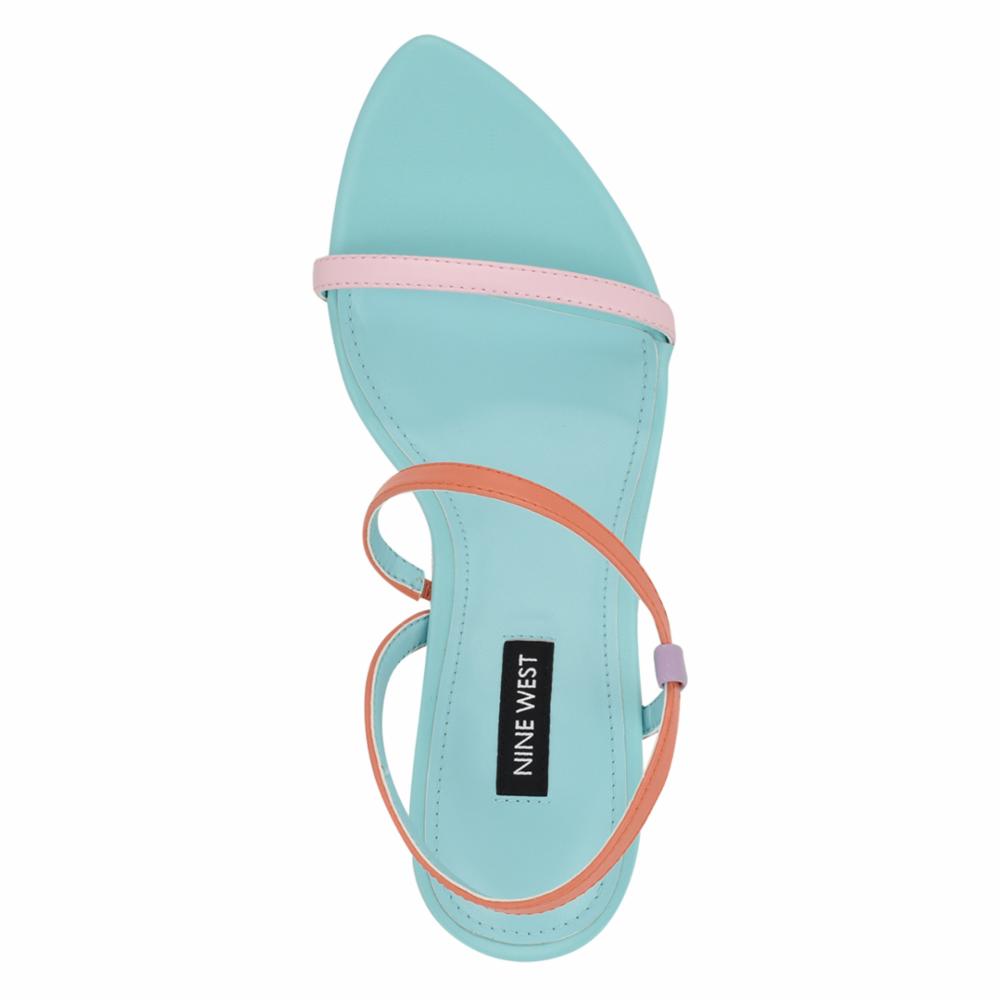 Nine West CAROLYN3 PRETTY PINK/MANGO/SPRING LAVEN