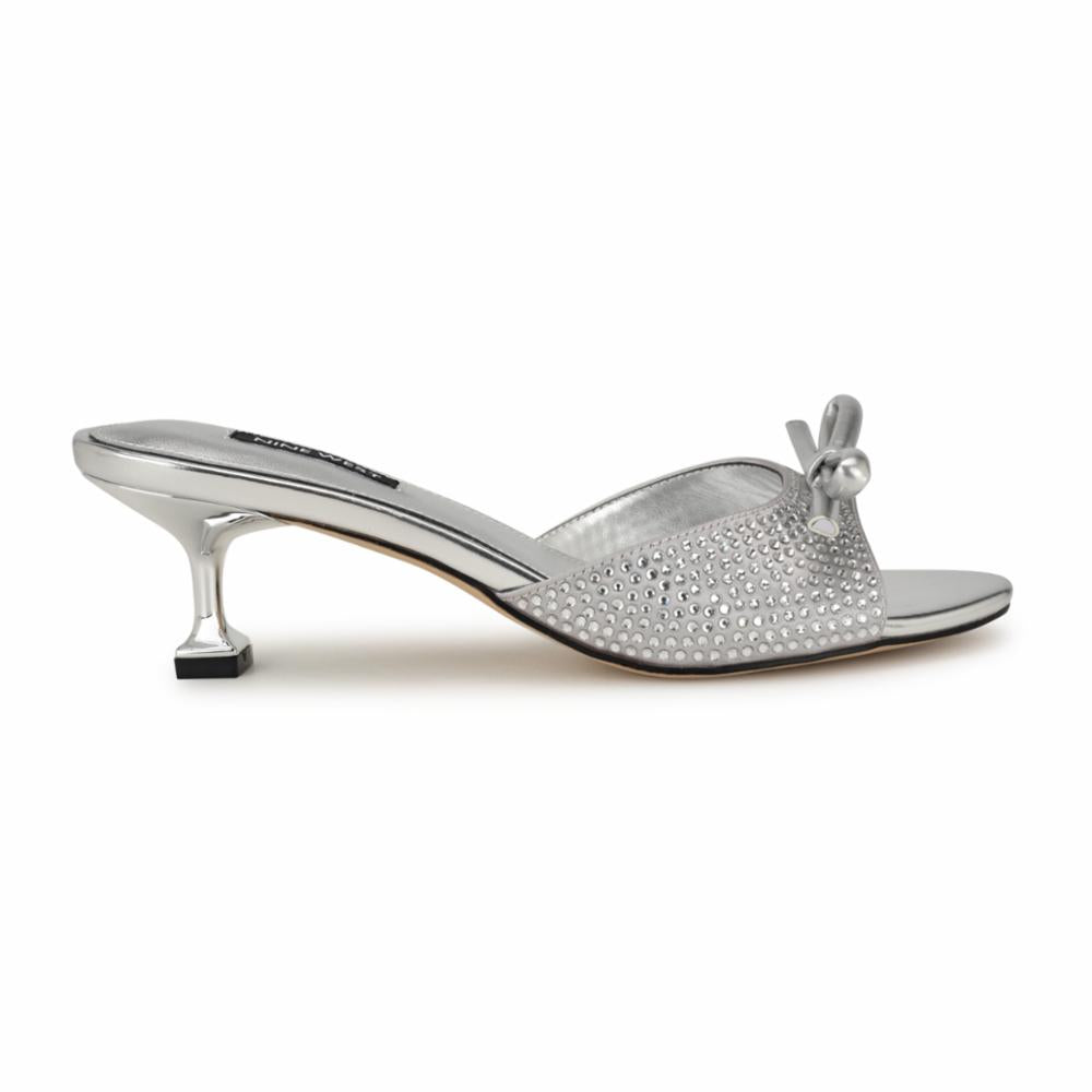 Nine West DELLY2 SILVER705/SILVR/CRYSTAL SAT/NA