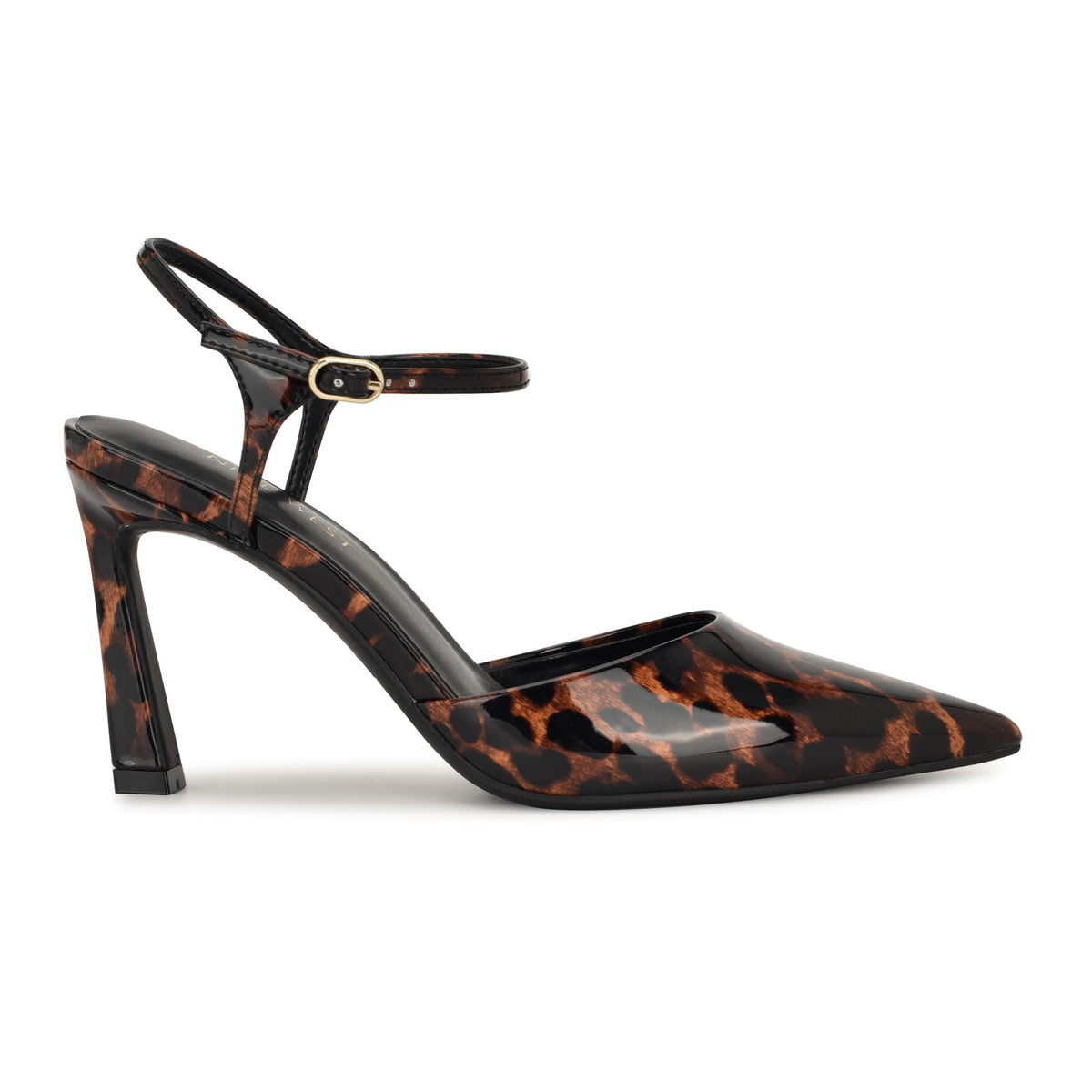 Nine West DEZOS3 BROWN/MULTI/LEOPARD PAT PU