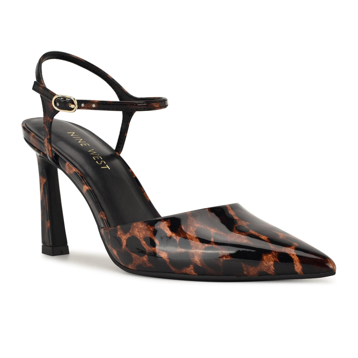 Nine West DEZOS3 BROWN/MULTI/LEOPARD PAT PU
