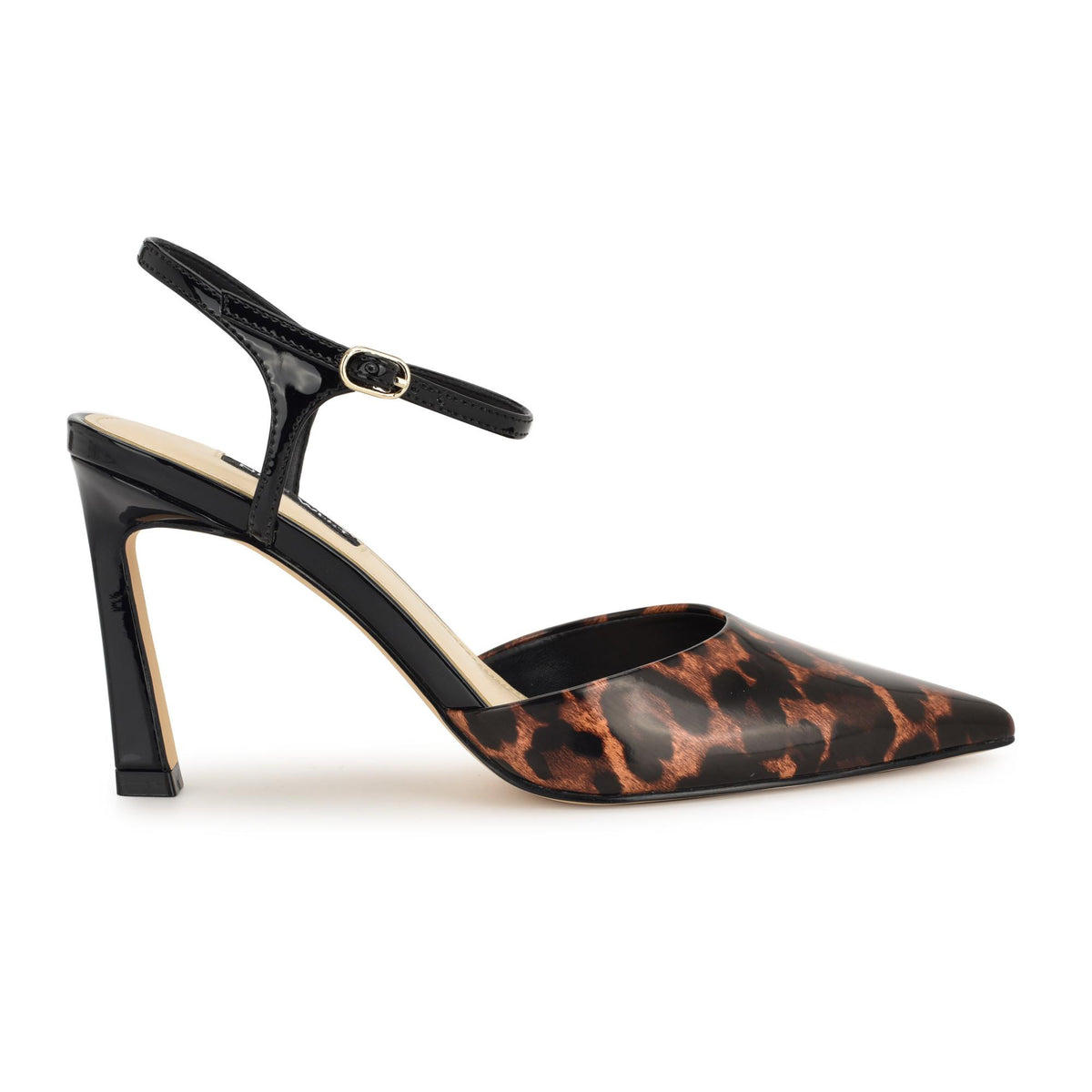 Nine West DRES3 BROWN MULTI/NERO/LEOPARD BOX P