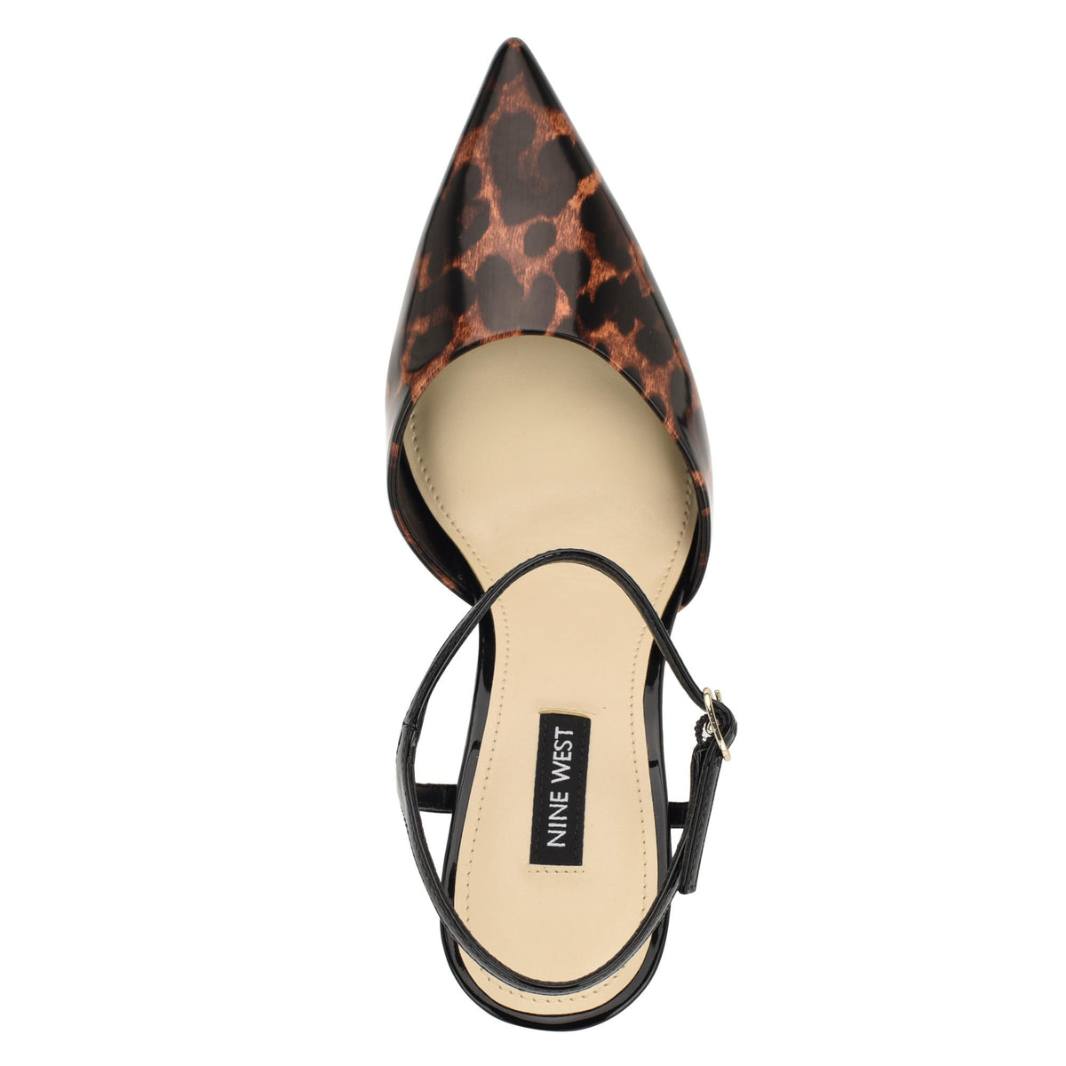 Nine West DRES3 BROWN MULTI/NERO/LEOPARD BOX P