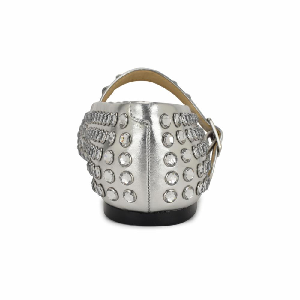 Nine West EMMIL3 SILVER/LAMINATO SOFT PU WITH F