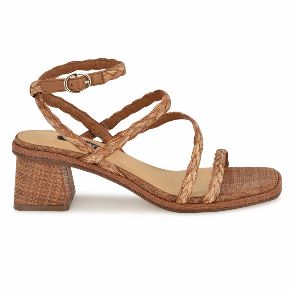 Nine West EMOLLY3 DK BROWN237/QY AUG-31WOVEN RAF