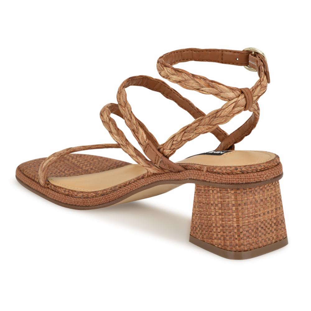 Nine West EMOLLY3 DK BROWN237/QY AUG-31WOVEN RAF