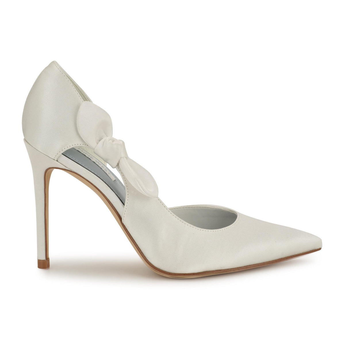 Nine West FHALON7 WHITE/ELEGANT LUX SATIN VF