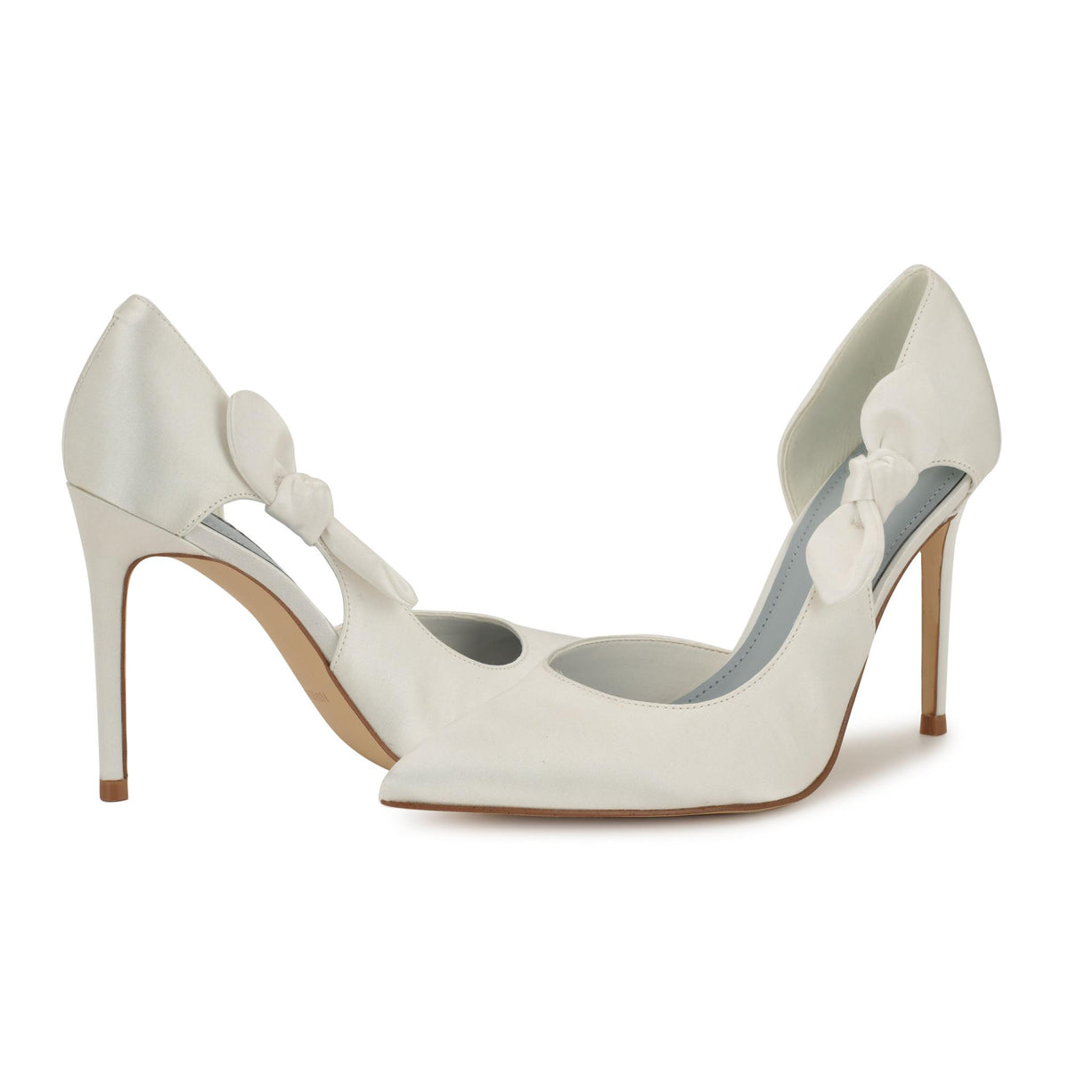 Nine West FHALON7 WHITE/ELEGANT LUX SATIN VF