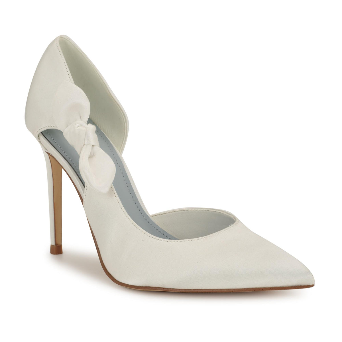 Nine West FHALON7 WHITE/ELEGANT LUX SATIN VF