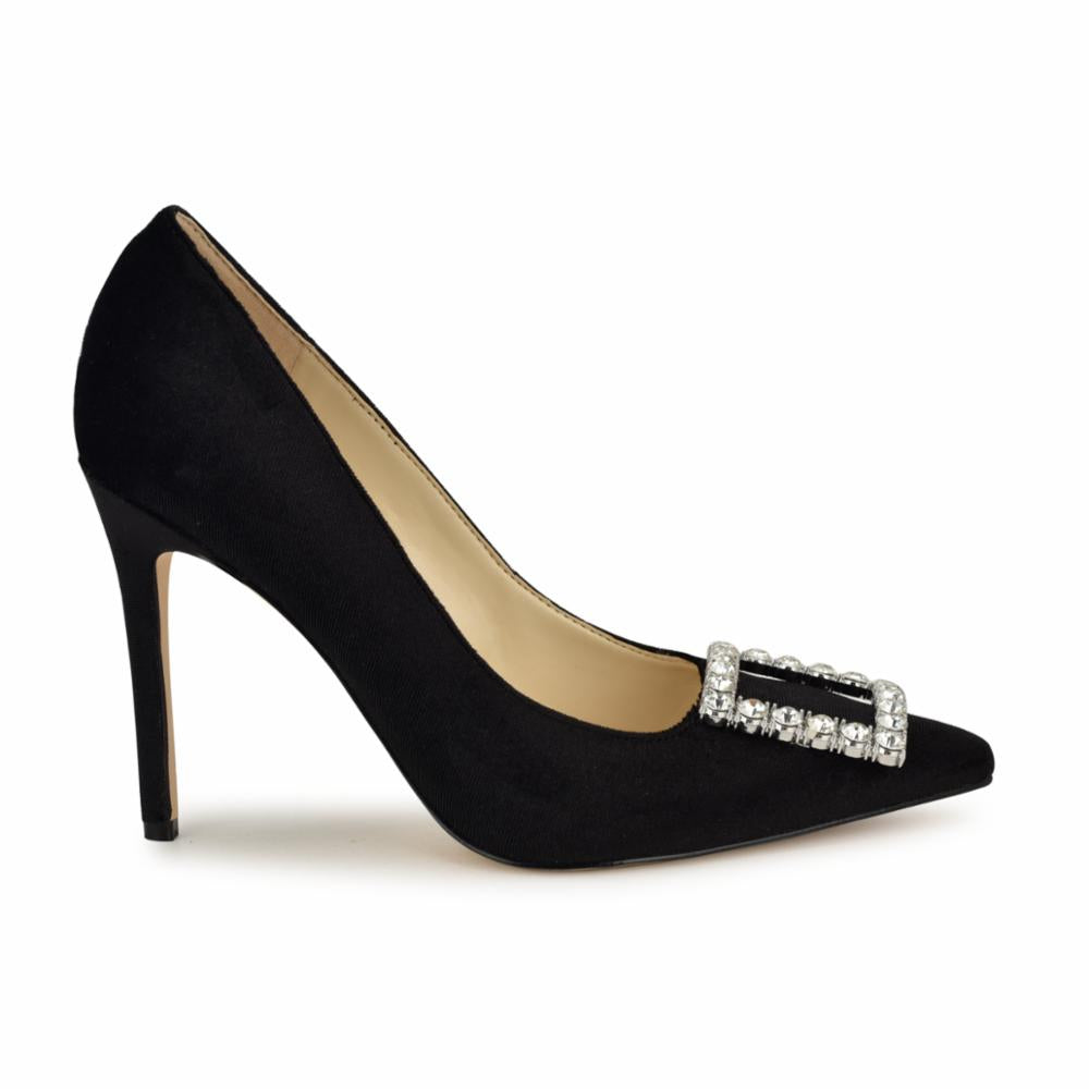 Nine West FRANNY2 BLACK/HS VELVET-02