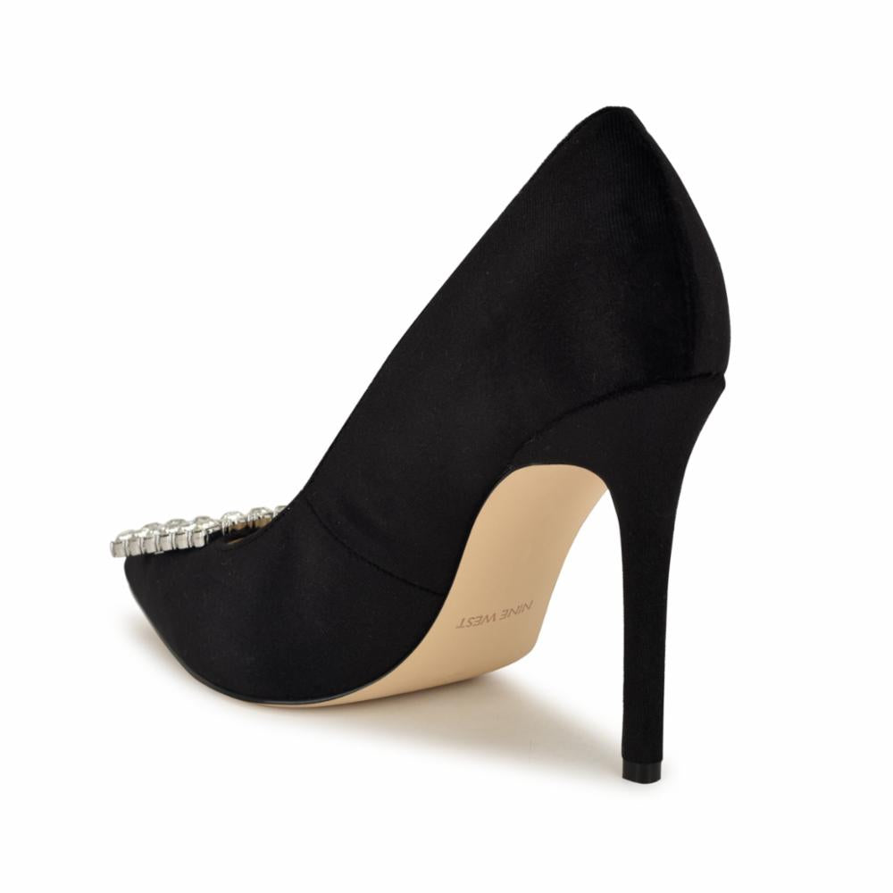 Nine West FRANNY2 BLACK/HS VELVET-02