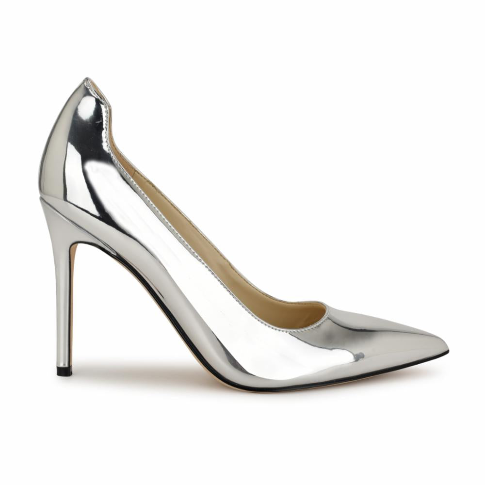 Nine West FREDS3 SILVER02/SUPERIOR MIRROR PU CM