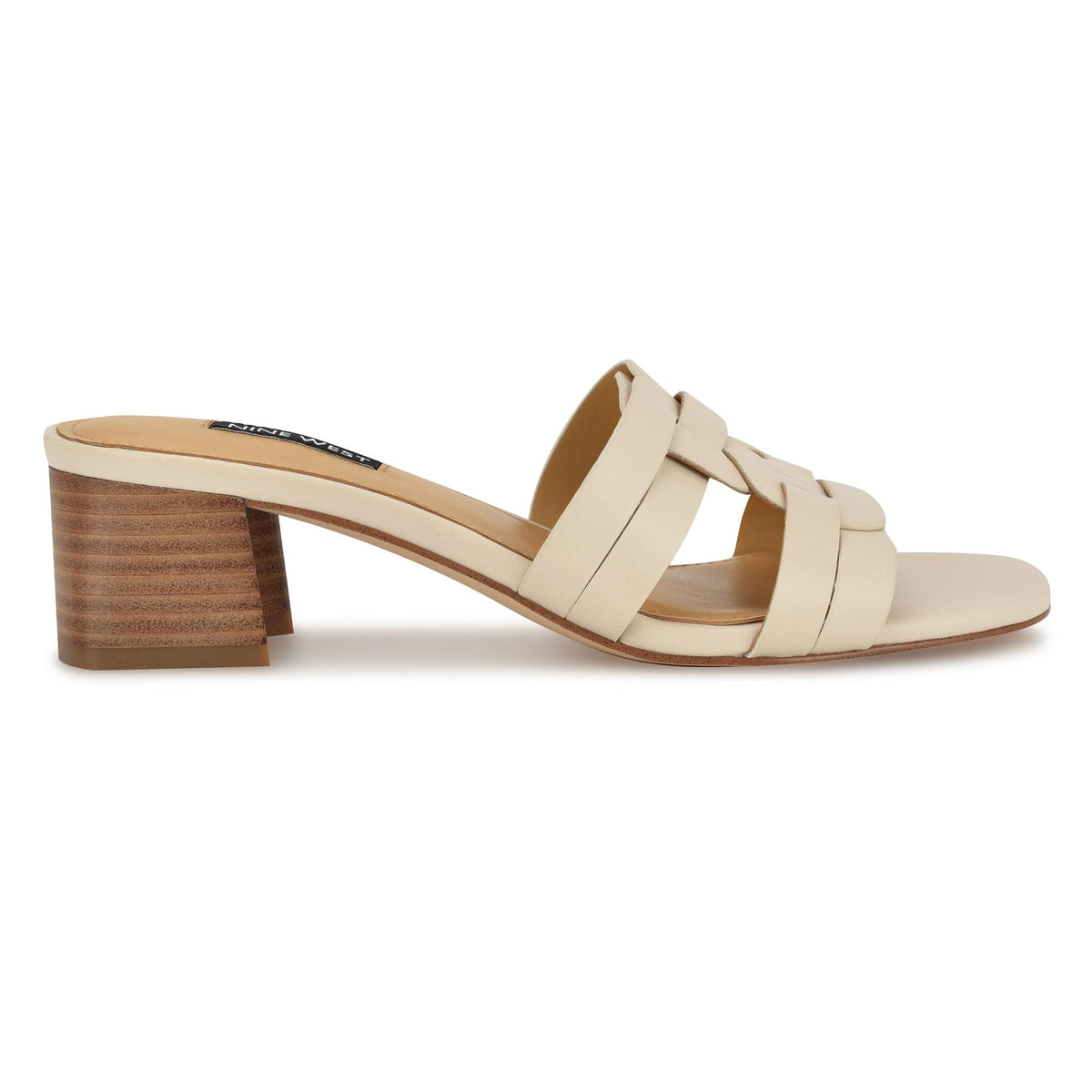 Nine West GENNIE3 CHIC CREAM/NEW BURNISHED PU RA