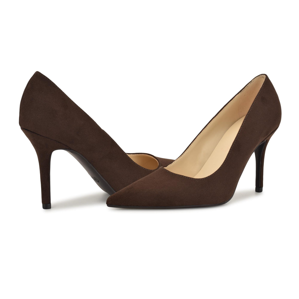 Nine West GINES2 NEW DK BROWN12315/LUX CAMOSCIO