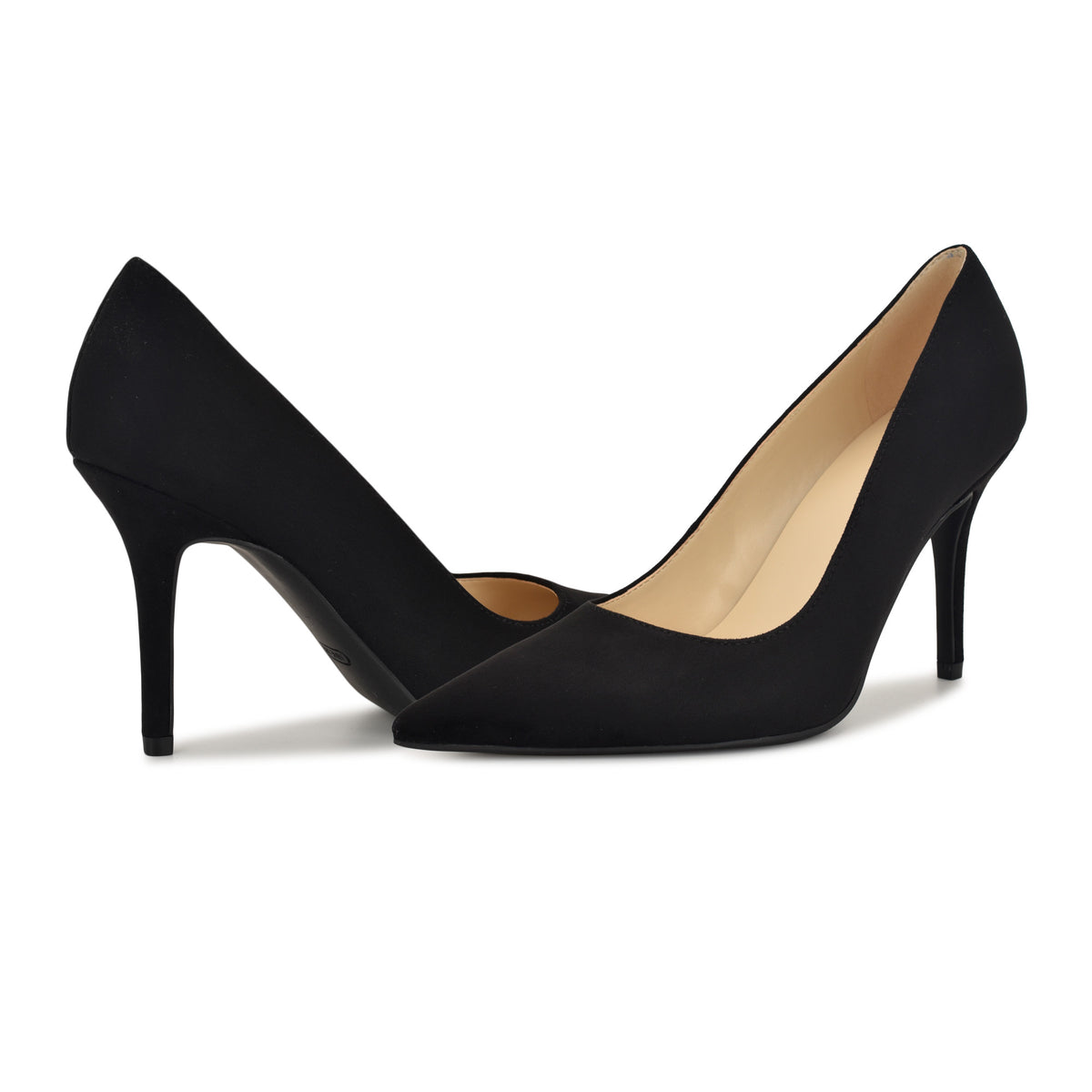 NINE WEST GINES2 BLACK/LUX CAMOSCIO SUEDE