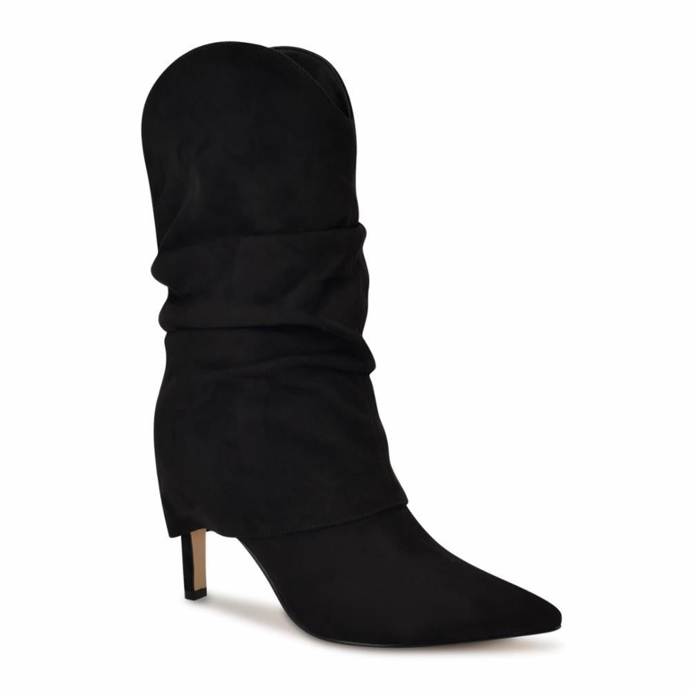 Nine West GLITCH2 BLACK/SUPER FINE SUEDE