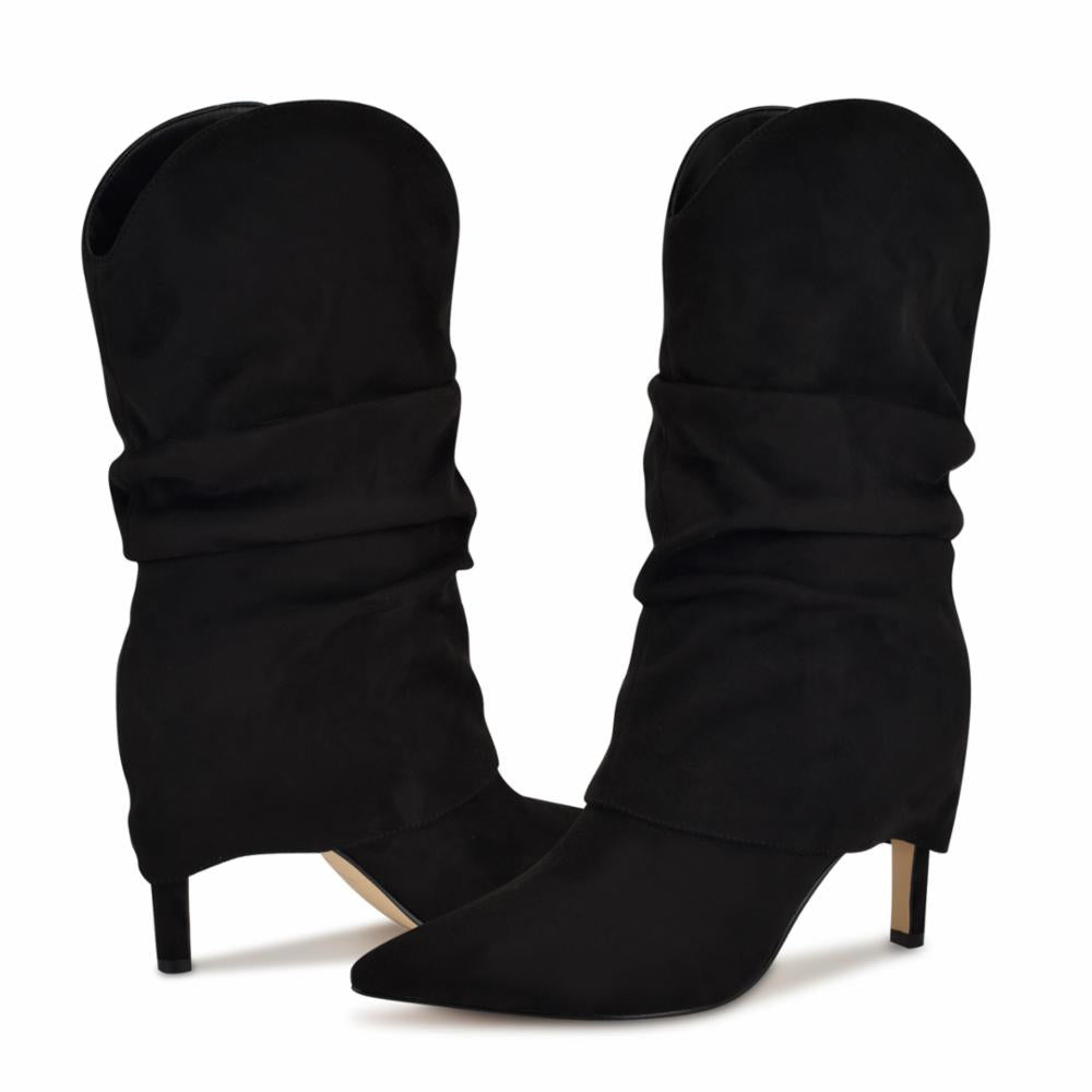 Nine West GLITCH2 BLACK/SUPER FINE SUEDE