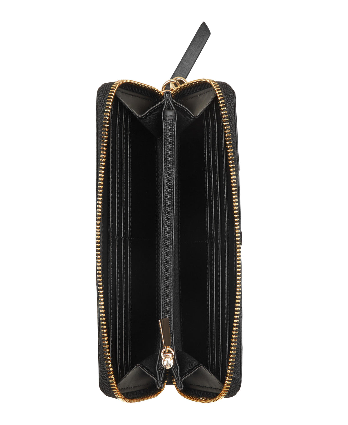 Nine West Handbags HALEEMA SLG ZIP ARND WRSLT WLT BLACK