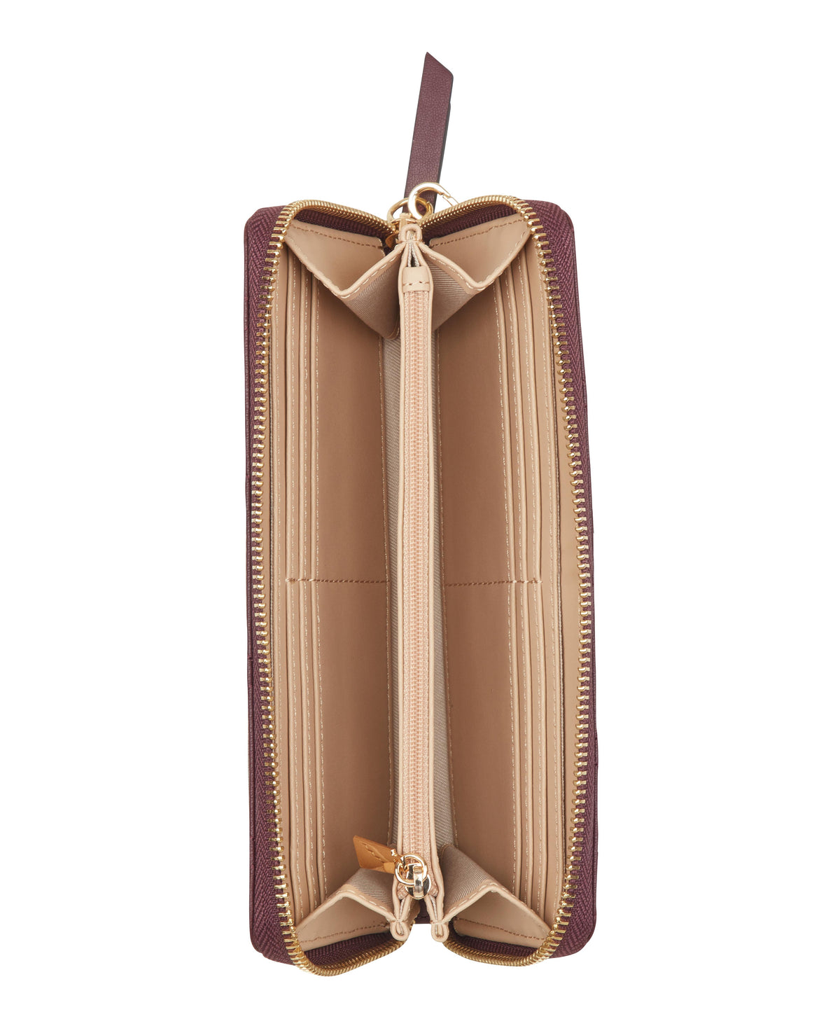 Nine West Handbags HALEEMA SLG ZIP ARND WRSLT WLT BOYSENBERRY