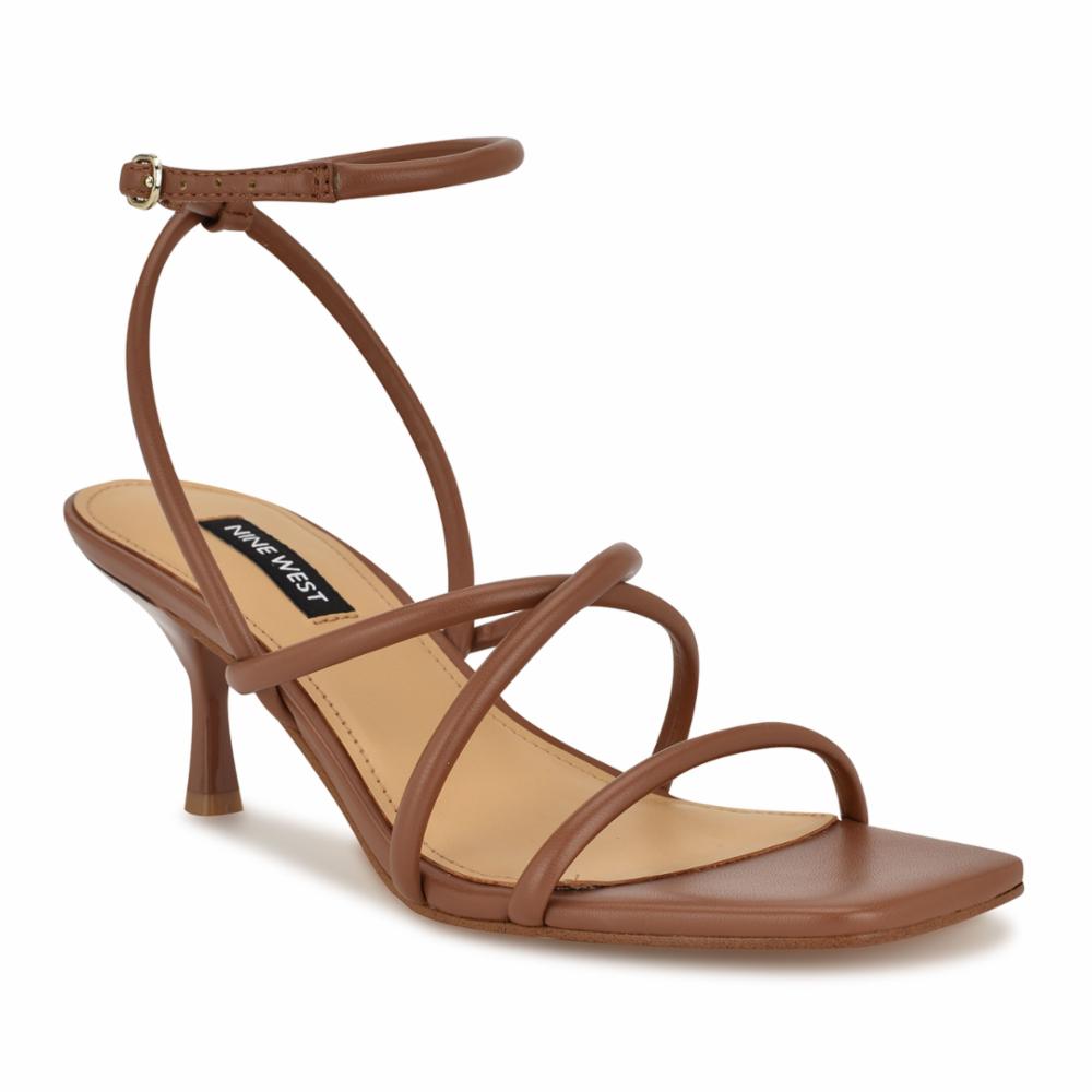 Nine West HIVEN3 PECAN/SUPER NAPPA PU