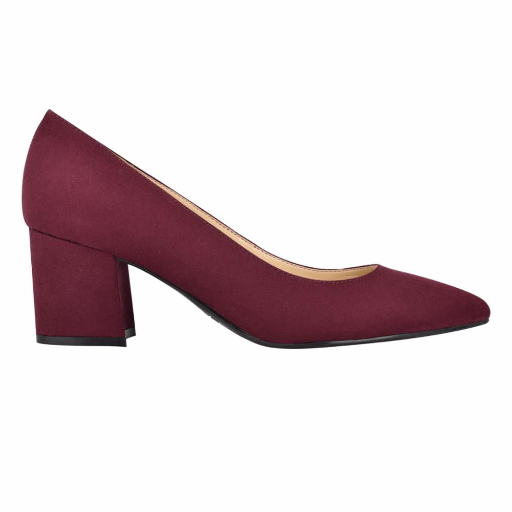 Nine West ISSA2_A WINE/NEW CAMOSCIO SUEDE