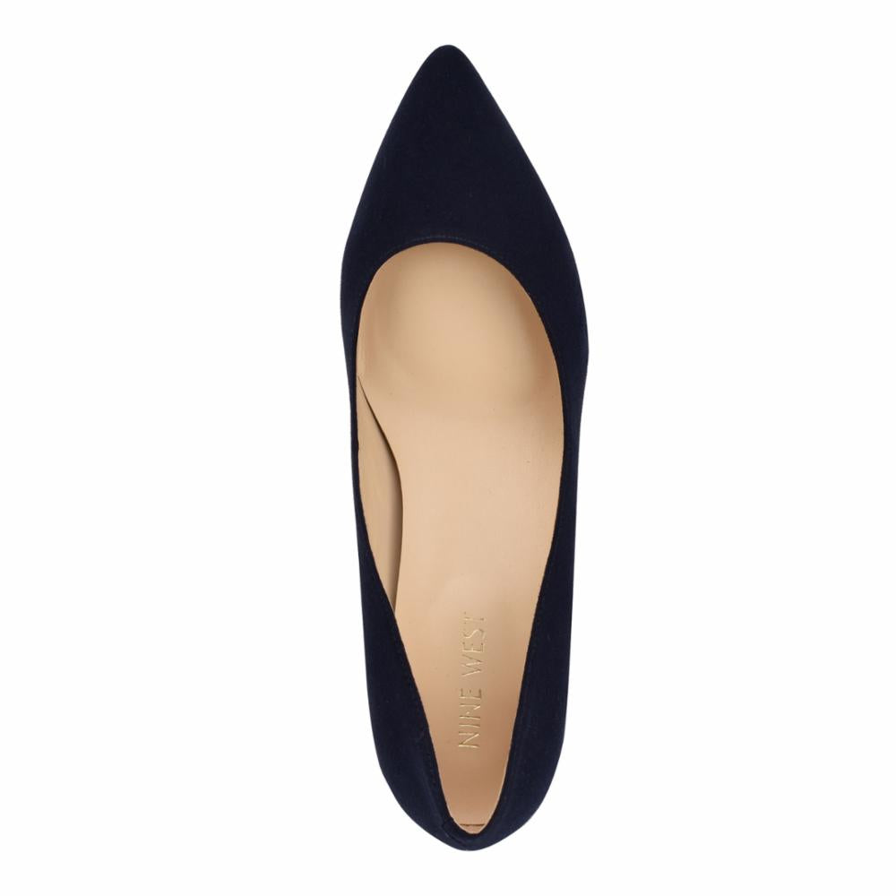 Nine West ISSA2_A FRENCH NAVY/NEW CAMOSCIO SUEDE