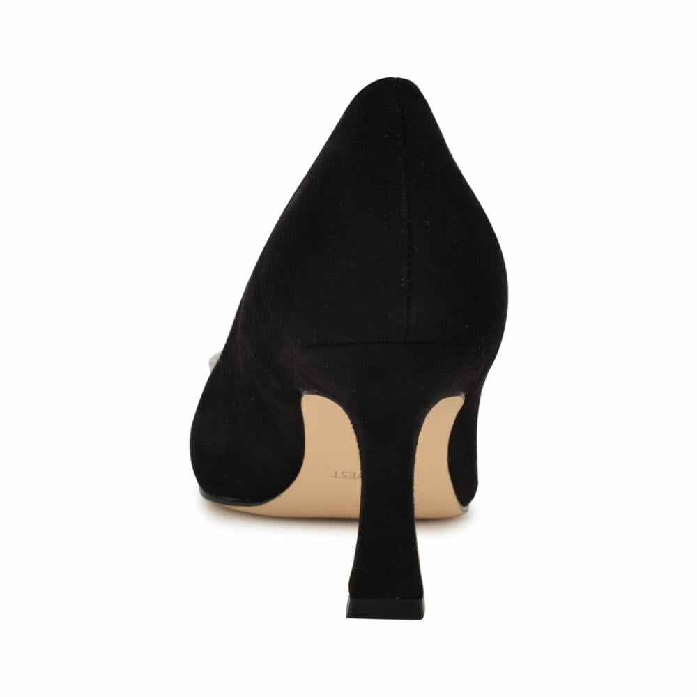 Nine West JAQUEE2 BLACK/LUX CAMOSCIO SUEDE