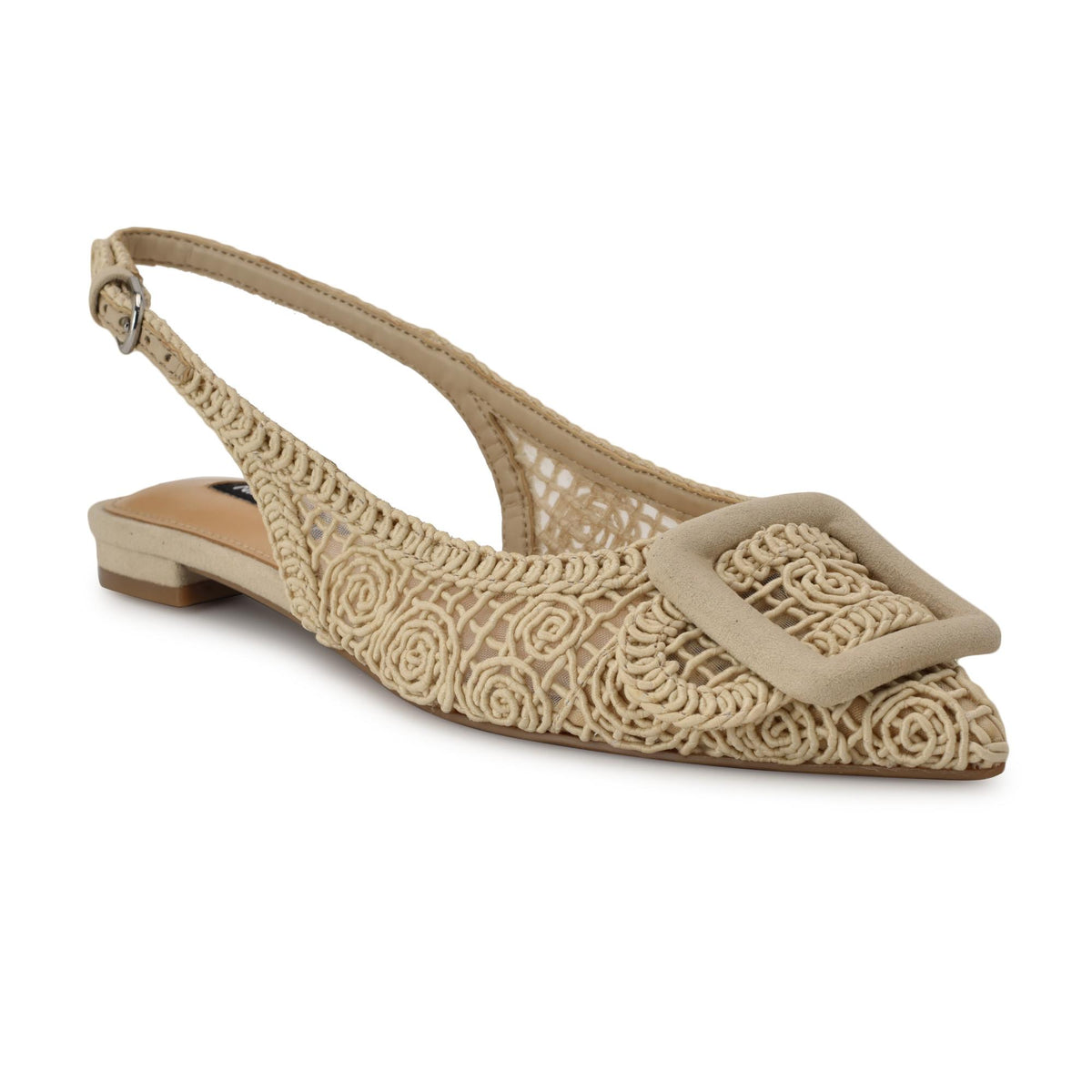 Nine West JASSER2 LT TAN91239/QY NOLLA WOVEN ROP