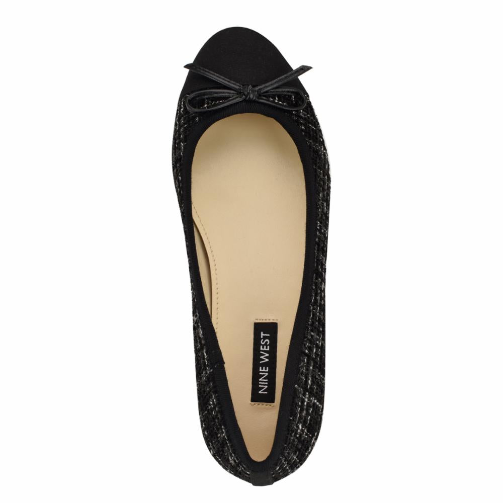 Nine West JOLEE2 BLACK+WHITE/BLACK/BLACK/MILICE