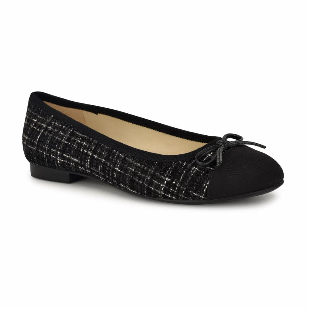 Nine West JOLEE2 BLACK+WHITE/BLACK/BLACK/MILICE