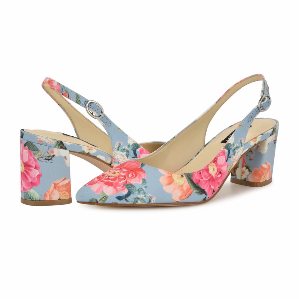 Nine West KAMSEE2 PASTEL MULTI/SUMMER BLOOMS PRI