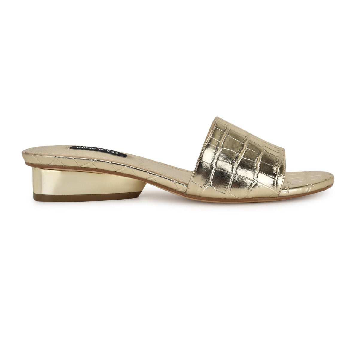 Nine West KIMMS3 PLATINO/YS METALLIC PATENT CRO