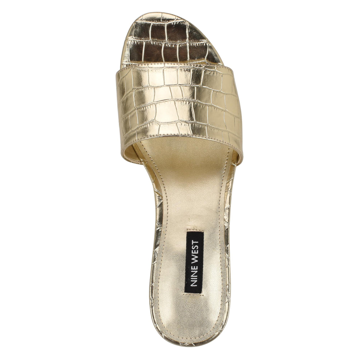 Nine West KIMMS3 PLATINO/YS METALLIC PATENT CRO